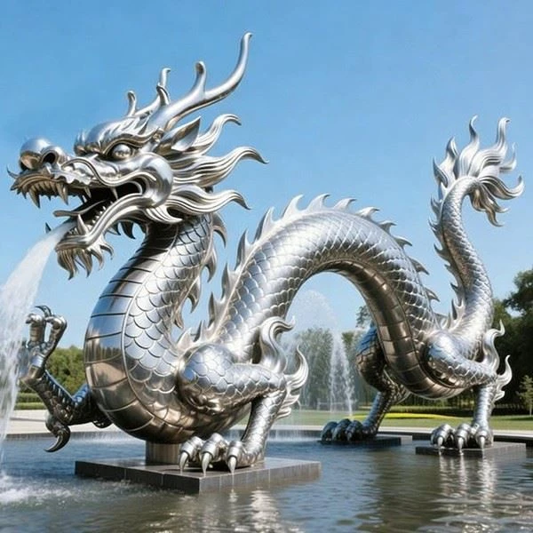 Dragon sculpture